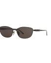 【送料無料】 バレンシアガ メンズ サングラス・アイウェア アクセサリー Unisex Small Sunglasses BB0357SA 6E000352 G...