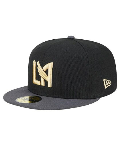 【送料無料】 ニューエラ メンズ 帽子 アクセサリー Men's Black LAFC 2025 Kickoff 59FIFTY Fitted Hat Black 【送料無料】 ニューエラ メンズ 帽子 アクセサリー Men's Black LAFC 2025 Kickoff 59FIFTY Fitted Hat Black