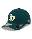 【送料無料】 ニューエラ メンズ 帽子 アクセサリー Men's Green Athletics Player Replica 9FORTY Adjustable Hat Green(4)