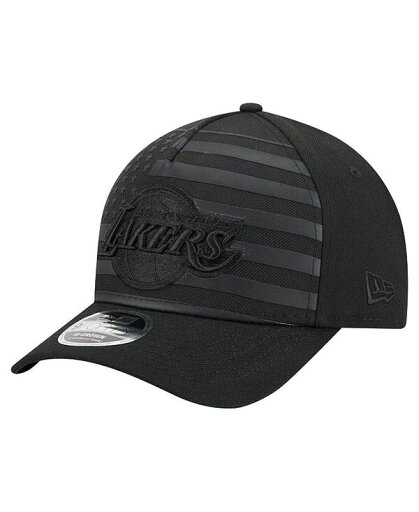 【送料無料】 ニューエラ メンズ 帽子 アクセサリー Men's Black Los Angeles Lakers Game Day Flag A-Frame 9FORTY Adjustable Hat Black 【送料無料】 ニューエラ メンズ 帽子 アクセサリー Men's Black Los Angeles Lakers Game Day Flag A-Frame 9FORTY Adjustable Hat Black