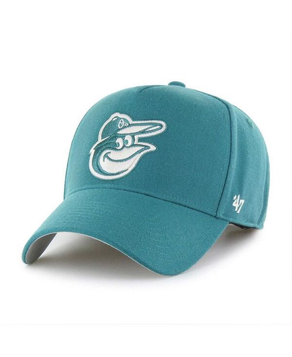 【送料無料】 47ブランド メンズ 帽子 アクセサリー Men's Teal Baltimore Orioles Ballpark Offside Adjustable Hat Teal