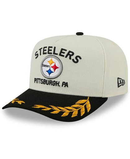 【送料無料】 ニューエラ メンズ 帽子 アクセサリー Men's Cream/Black Pittsburgh Steelers 2025 NFL Draft A-Frame 9FIFTY Snapback Hat Cream Black 【送料無料】 ニューエラ メンズ 帽子 アクセサリー Men's Cream/Black Pittsburgh Steelers 2025 NFL Draft A-Frame 9FIFTY Snapback Hat Cream Black