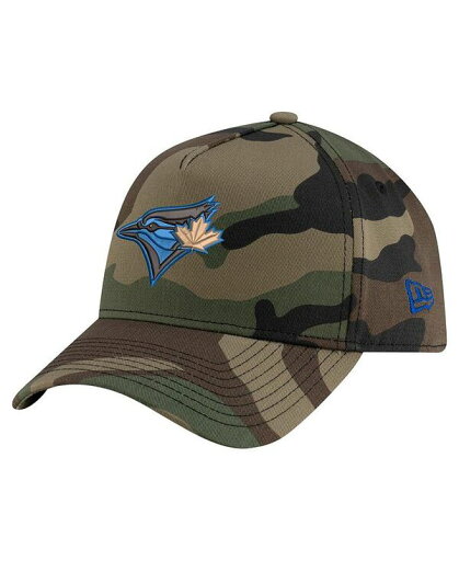 【送料無料】 ニューエラ メンズ 帽子 アクセサリー Men's Camo Toronto Blue Jays Woodland Team Pop 9FORTY A-Frame Adjustable Hat Camo 【送料無料】 ニューエラ メンズ 帽子 アクセサリー Men's Camo Toronto Blue Jays Woodland Team Pop 9FORTY A-Frame Adjustable Hat Camo