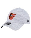 【送料無料】 ニューエラ メンズ 帽子 アクセサリー Men's White Baltimore Orioles Graded 39THIRTY Stretch Fit Hat White(4)
