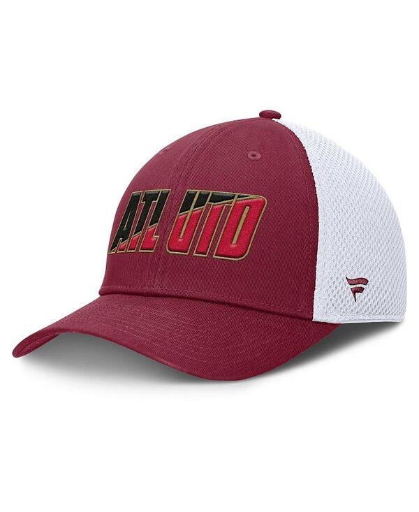 【送料無料】 ファナティクス メンズ 帽子 アクセサリー Men's Red Atlanta United FC Rocket Flex Hat Red