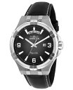 【送料無料】 インビクタ メンズ 腕時計 アクセサリー Men's 30183 Objet D Art Quartz 3 Hand Black Dial Watch Silver/Black(2)