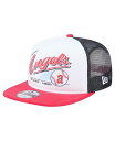 【送料無料】 ニューエラ メンズ 帽子 アクセサリー Men's White/Red California Angels Retro Script Trucke...