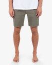 【送料無料】 ハーレー メンズ ハーフパンツ・ショーツ ボトムス Men's Phantom Heather Walkshort 20 Shorts Olive