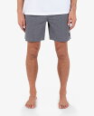 【送料無料】 ハーレー メンズ ハーフパンツ・ショーツ ボトムス Men's Phantom Flow Volley 18 Shorts Black heather