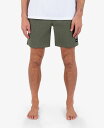 【送料無料】 ハーレー メンズ ハーフパンツ・ショーツ ボトムス Men's Phantom Flow Volley 18 Shorts Charcoal fern