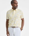 【送料無料】 クラブルーム メンズ ポロシャツ トップス Men's Hibiscus Pima Polo Shirt Pale Sun