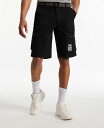 【送料無料】 エコー メンズ ハーフパンツ・ショーツ ボトムス Men's Freshen Up Belted Cargo Shorts Black