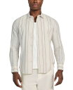 【送料無料】 ゲス メンズ シャツ トップス Men's Harkin Relaxed-Fit Stripe Button-Down Shirt Pearl White Multi