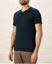 【送料無料】 パクト メンズ Tシャツ トップス Men's Organic Cotton Luxe Stretch Jersey Slim V-Neck Te...