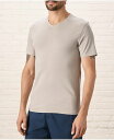 【送料無料】 パクト メンズ Tシャツ トップス Men's Organic Cotton Luxe Stretch Jersey Slim V-Neck Te...