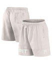 【送料無料】 ファナティクス メンズ ハーフパンツ・ショーツ 水着 Men's Cream Pittsburgh Pirates Elements Swim Shorts Cream