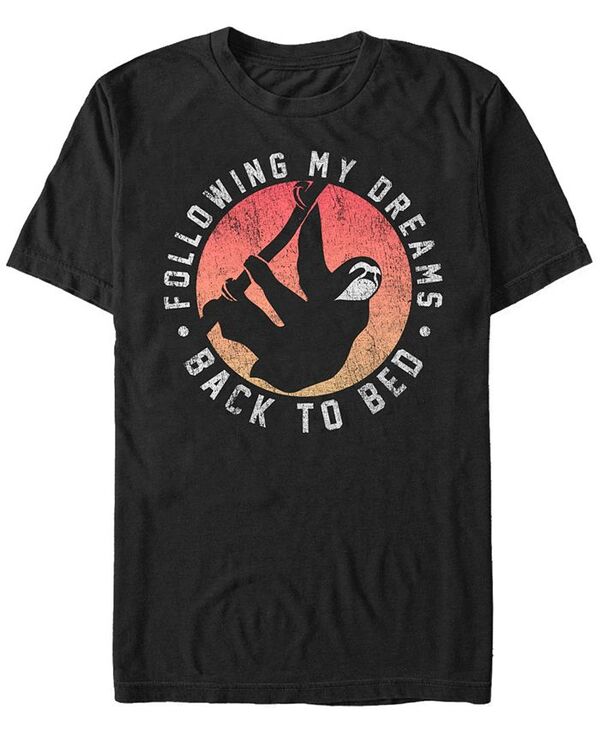 フィフスサン メンズ トップス Tシャツ Fifth Sun Men's Dream Sloth 2 Short Sleeve Crew T-shirt Black ブラック(4)