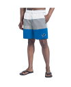 【送料無料】 カール バンクス メンズ ハーフパンツ・ショーツ 水着 Men's Blue/Silver Detroit Lions Sunrise Volle...