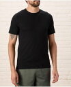 【送料無料】 パクト メンズ Tシャツ トップス Men's Organic Cotton Featherweight Slub Crew Tee Black