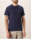 【送料無料】 パクト メンズ Tシャツ トップス Men's Organic Cotton Featherweight Slub Crew Tee Eclips...