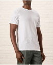 【送料無料】 パクト メンズ Tシャツ トップス Men's Organic Cotton Featherweight Slub Crew Tee White