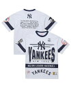 【送料無料】 ミッチェル&ネス メンズ Tシャツ トップス Men's White New York Yankees Cooperstown Collectio...