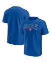 【送料無料】 ファナティクス メンズ Tシャツ トップス Men's Royal Chicago Cubs Raglan T-Shirt Royal