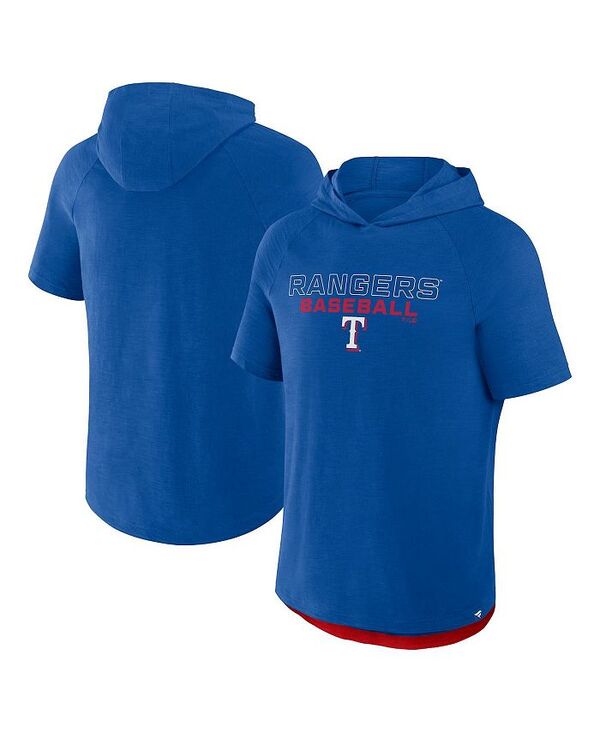 ReVida ŷԾŹ㤨֥եʥƥ   ѡå ѡ Fanatics Men's Royal Texas Rangers Clubhouse Optimal Play Raglan Short Sleeve Pullover Hoodie RoyalפβǤʤ12,480ߤˤʤޤ