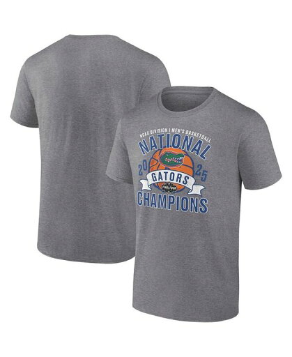 【送料無料】 ファナティクス メンズ Tシャツ トップス Men's Heather Gray Florida Gators 2025 NCAA Men's Basketball National Champions Vintage Triblend T-Shirt Heather Gray 【送料無料】 ファナティクス メンズ Tシャツ トップス Men's Heather Gray Florida Gators 2025 NCAA Men's Basketball National Champions Vintage Triblend T-Shirt Heather Gray