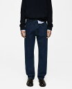 【送料無料】 マンゴ メンズ デニムパンツ ボトムス Men's EU Straight-Fit Jeans Open Blue