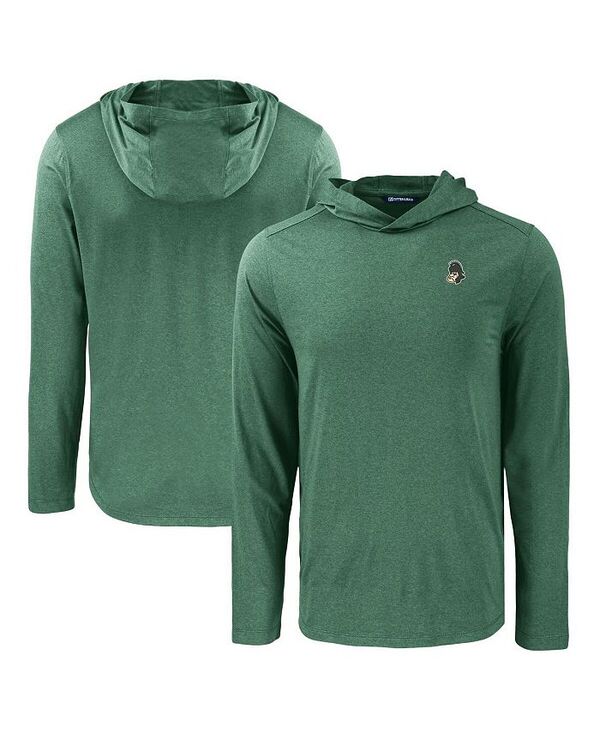 カッターアンドバック メンズ トップス Tシャツ パーカー Cutter & Buck Men's Green Michigan State S..