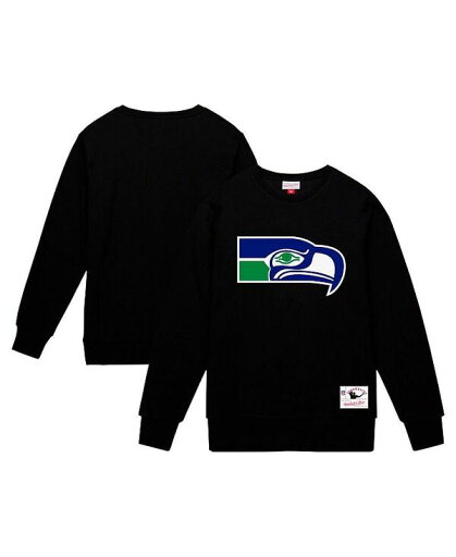 【送料無料】 ミッチェル&ネス メンズ パーカー・スウェット アウター Men's Black Seattle Seahawks Basic Fleece Pullover Sweatshirt Black 【送料無料】 ミッチェル&ネス メンズ パーカー・スウェット アウター Men's Black Seattle Seahawks Basic Fleece Pullover Sweatshirt Black