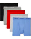 【送料無料】 カルバンクライン メンズ ボクサーパンツ アンダーウェア Men's 5-Pack Cotton Classic Boxer Briefs Und...