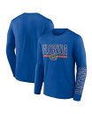 【送料無料】 プロファイル メンズ Tシャツ トップス Men's Royal Florida Gators Big Tall Two-Hit Graphic Long Sleeve T-Shirt Royal