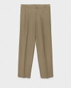 【送料無料】 マンゴ メンズ カジュアルパンツ ボトムス Men's EU Super Slim-Fit Trousers Khaki