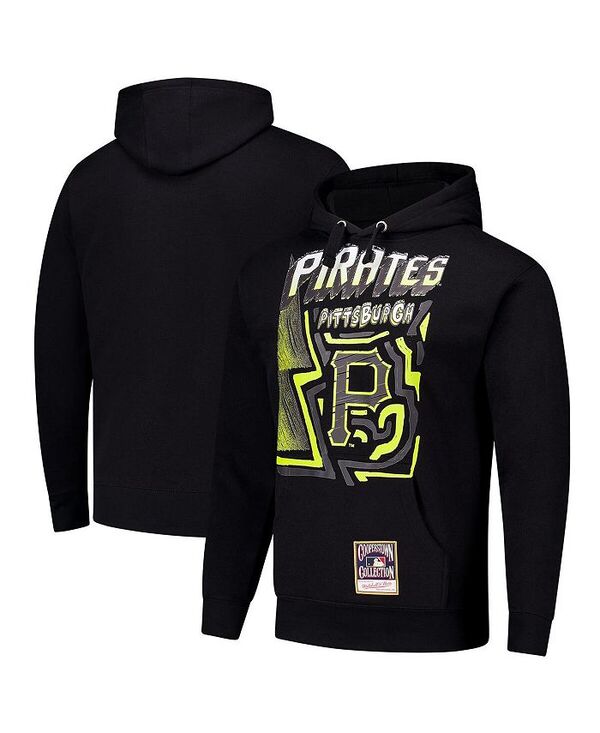 ̵ ߥå&ͥ  ѡå  Men's Black Pittsburgh Pirates Sid...