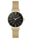 【送料無料】 アンクライン レディース 腕時計 アクセサリー Women's Premium Round Gold-Tone Stainless Steel M...