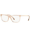 【送料無料】 ヴェルサーチ レディース サングラス・アイウェア アクセサリー VE3274B Women's Pillow Eyeglasses Trans B...