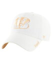 【送料無料】 47ブランド レディース 帽子 アクセサリー 47 Women's White Cincinnati Bengals Ballpark Cheer...