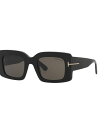 【送料無料】 トム・フォード レディース サングラス・アイウェア アクセサリー Women's Brigitta Sunglasses TR001934 Bla...