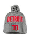 【送料無料】 ファナティクス レディース 帽子 アクセサリー Women's Gray Detroit Red Wings Heritage Tilly Cuf...