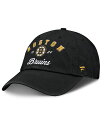 【送料無料】 ファナティクス レディース 帽子 アクセサリー Women's Black Boston Bruins Fundamental Dasher Ar...
