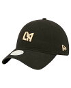 【送料無料】 ニューエラ レディース 帽子 アクセサリー Women's Black LAFC Icon 9TWENTY Adjustable Hat Blac...
