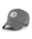 【送料無料】 47ブランド レディース 帽子 アクセサリー Women's Gray Pittsburgh Steelers Bright Side Clean...