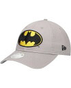【送料無料】 ニューエラ レディース 帽子 アクセサリー Women's Gray Batman 9TWENTY Adjustable Hat Gray
