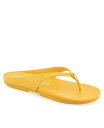 【送料無料】 エアロソールズ レディース サンダル シューズ Women's Fisher Round Toe Thong Sandals Yellow Freesa Faux Leather(4)