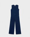 【送料無料】 マンゴ レディース ジャンプスーツ トップス Women's Maternity Lyocell Jumpsuit Dark Blue