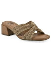 【送料無料】 ホワイトマウンテン レディース サンダル シューズ Women's Mills Round Toe Dress Sandals Dark Natural(4)