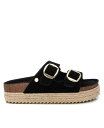 【送料無料】 キシタイ レディース サンダル シューズ Women's Suede Flat Sandals By XTI Black(4)
