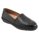 【送料無料】 トロッターズ レディース パンプス シューズ Ruby Perf Flat Black(4)